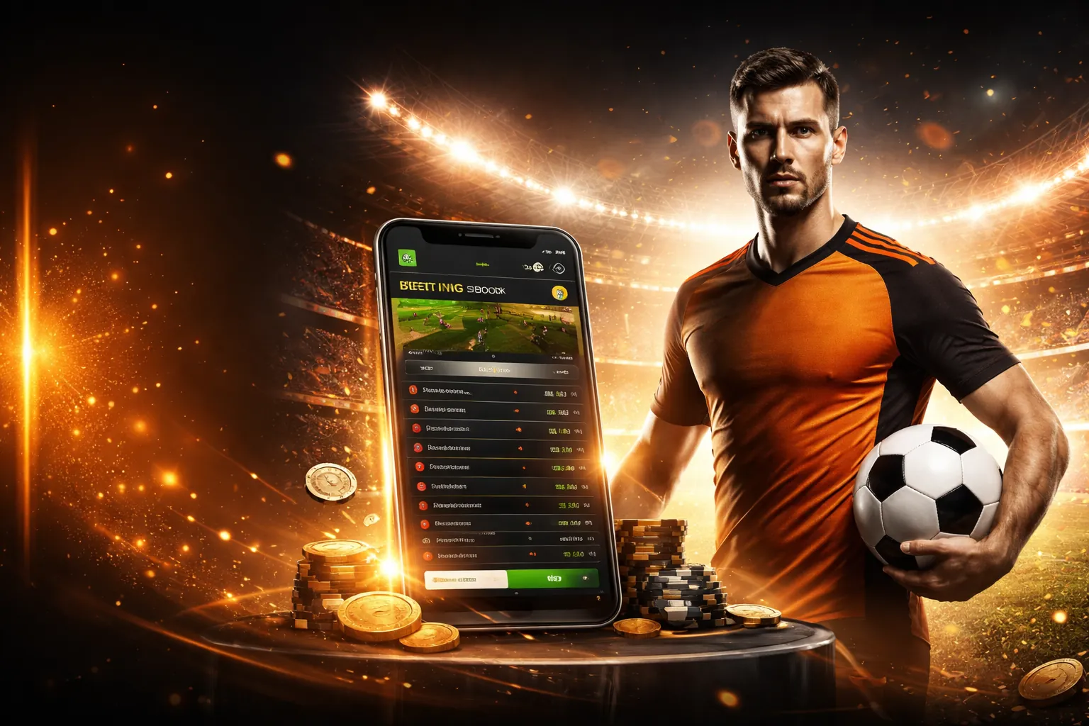 Hình ảnh quảng bá 123goal chính thức với các trò chơi cá cược hấp dẫn